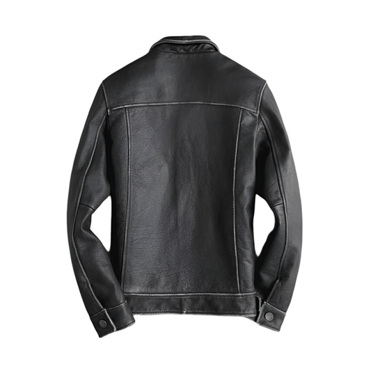 Leather Trucker Jacket