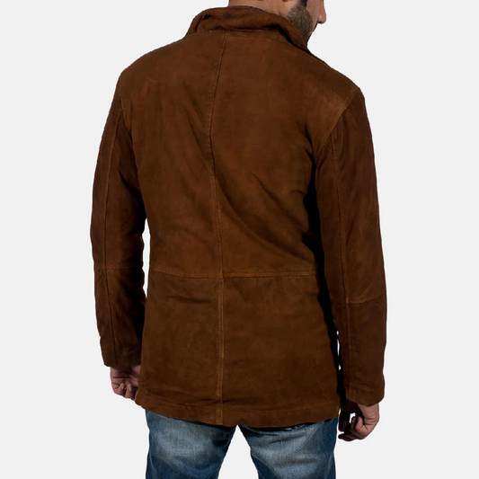Sheriff brown suede jacket - Men's Coat