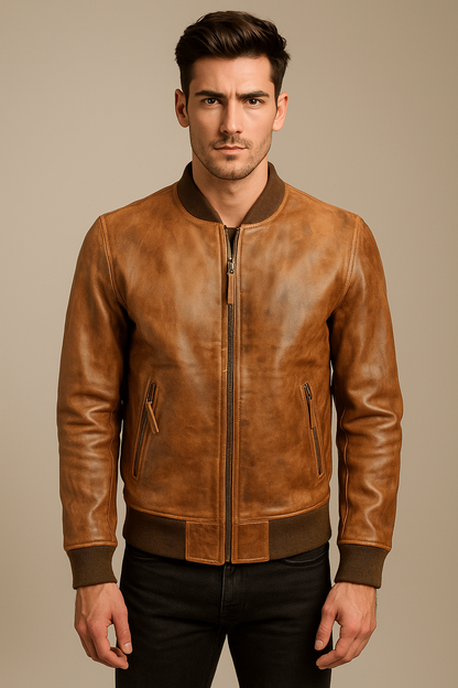 MA-1 Brown Bomber Jacket
