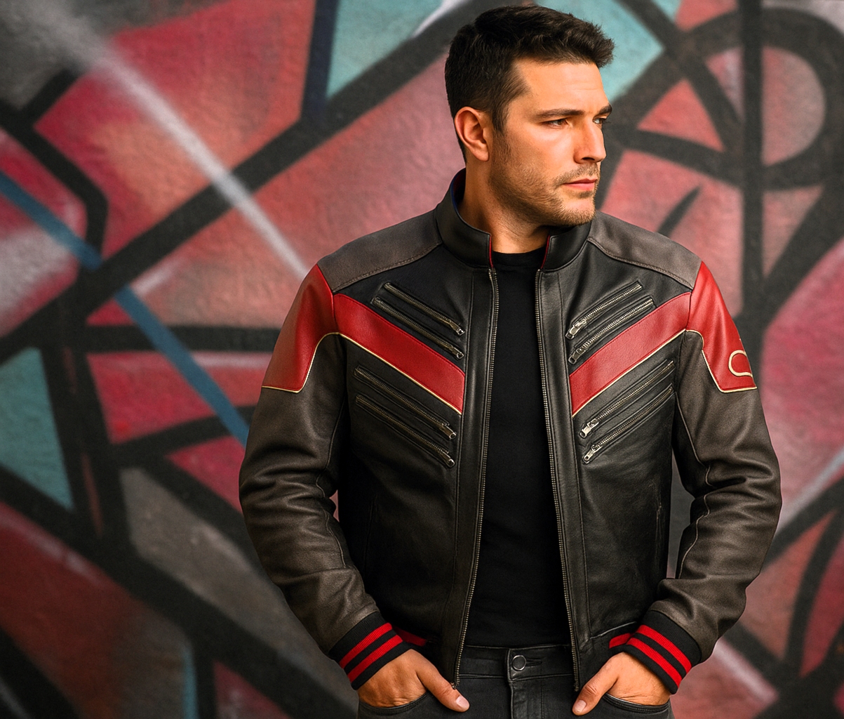 Super hero leather jackets