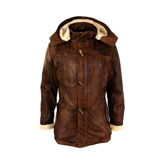 Unisex Brown Shearling Jacket